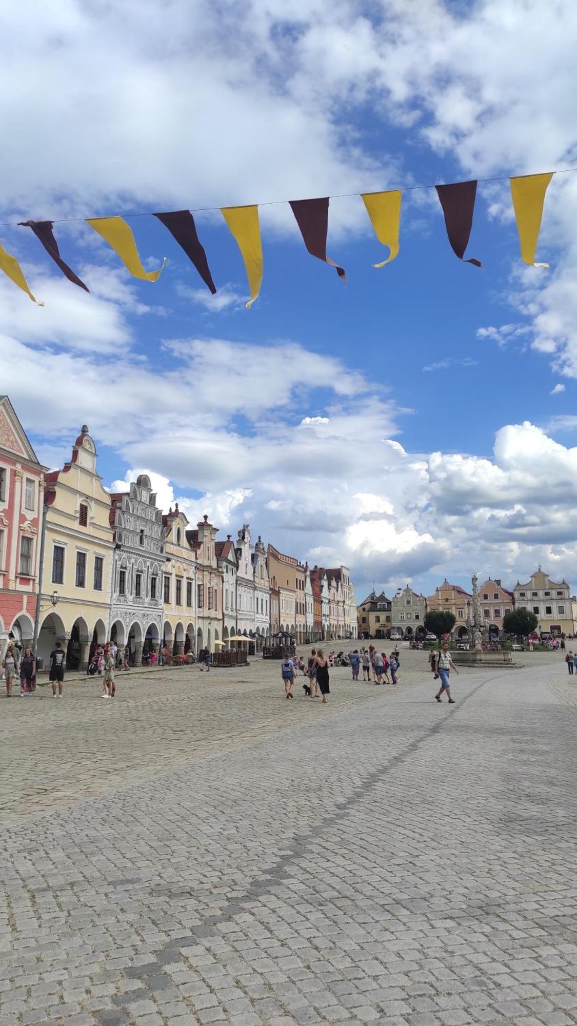 Apartment Telc Hradecka מראה חיצוני תמונה